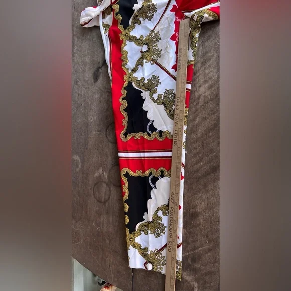 New York & Company 7th Avenue THE MADIE Womens Pants Sz 8 Brocade Pattern NWT - Picture 12 of 16